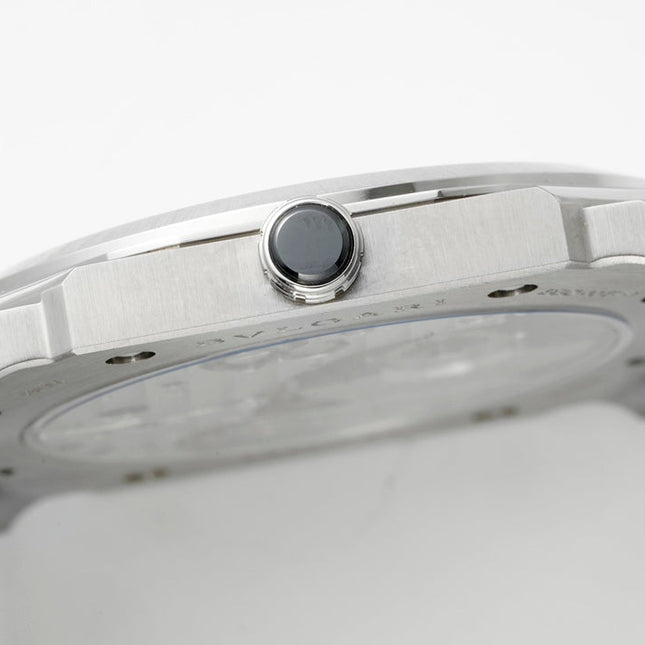 OCTO FINISSIMO AUTOMATIC STEEL CASE BLACK DIAL