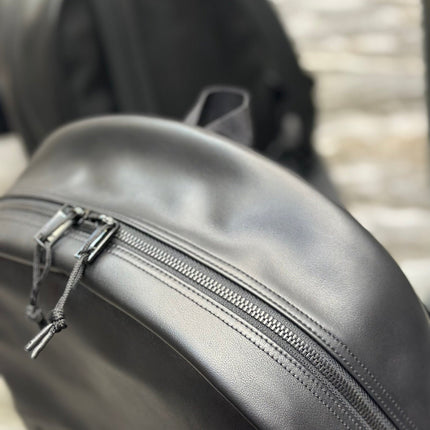 BACKPACK 37 IN ECHO GRAY CALFSKIN
