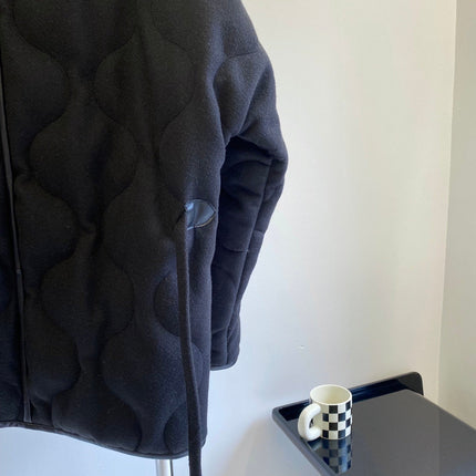 HERMES 25S REVERSIBLE SHORT COTTON COAT 129