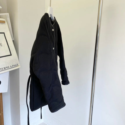 HERMES 25S REVERSIBLE SHORT COTTON COAT 129