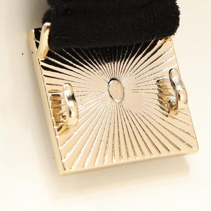 CHANEL 26S BELT 30 MM IN BLACK 658428
