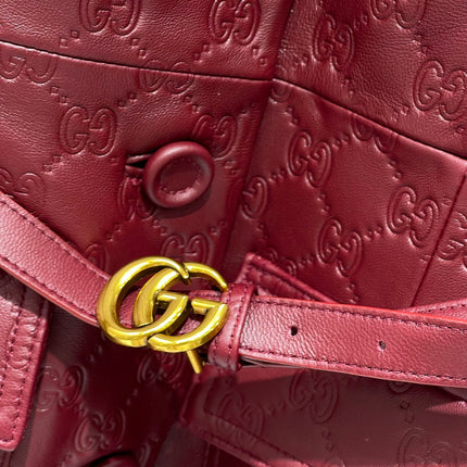 GUCCI 26S LEATHER JACKET 596