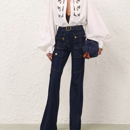 ZIMMERMANN 26S FLARED JEANS 311334