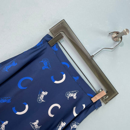 CELINE 26S PRINTED SKIRT 440