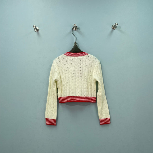 MIUMIU 26S KNIT CARDIGAN AND MINI SKIRT SET 1352