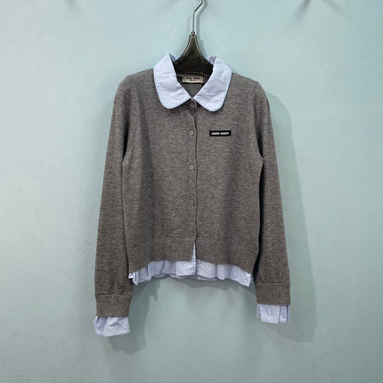 MIUMIU 26S KNIT CARDIGAN 1577