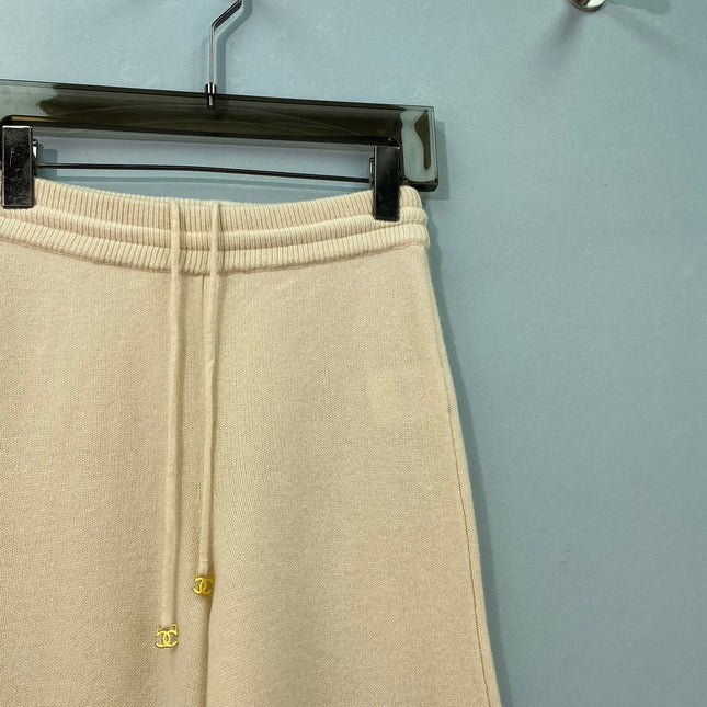 CHANEL 26S WIDE-LEG KNIT PANTS 1737