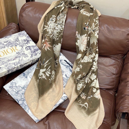 DIOR 26S SCARF 140CM IN CASHMERE SILK 311968