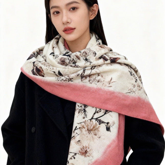 DIOR 26S SCARF 140CM IN CASHMERE SILK 311969