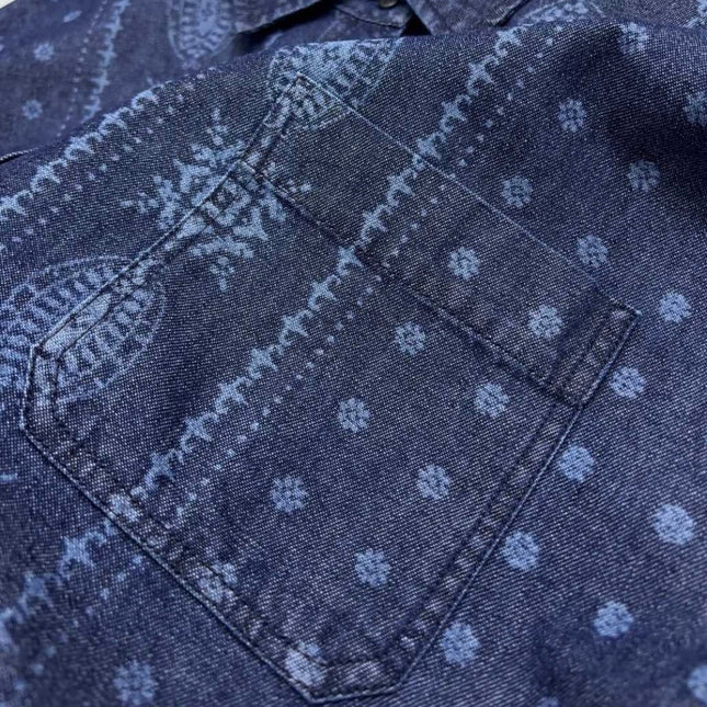 MAX MARA 25S DENIM COTTON SHIRT 168