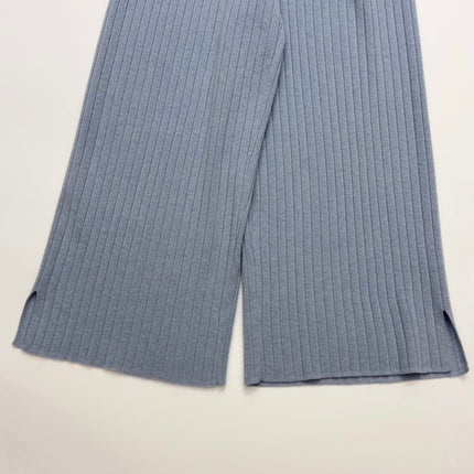 LORO PIANA 26S WIDE-LEG KNIT PANTS 974