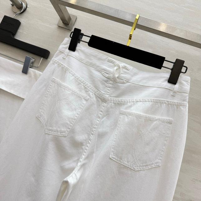 CHANEL 26S STRAIGHT-LEG JEANS STYLE 1195