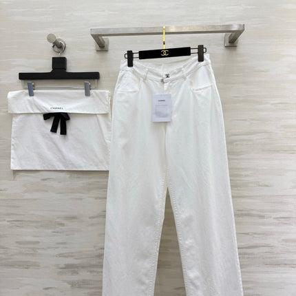 CHANEL 26S STRAIGHT-LEG JEANS STYLE 1195