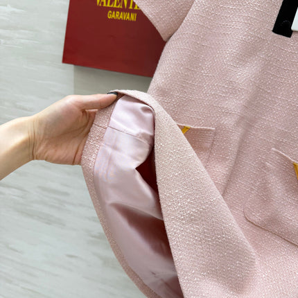 VALENTINO 26S SHORT-SLEEVE DRESS 440