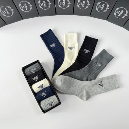 PRADA 26S CREW SOCKS 370243 (1 BOX)
