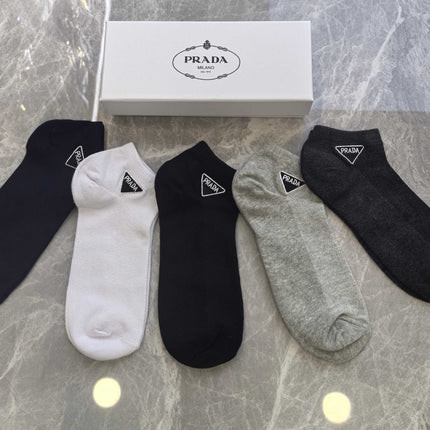 PRADA 26S ANKLE SOCKS 417731 (1 BOX)