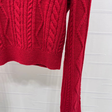 PRADA 25S KNIT SWEATER 222