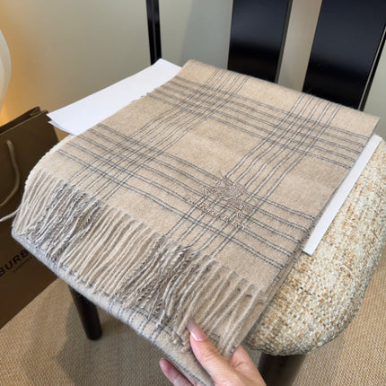 BURBERRY 26S SCARF 180CM IN CASHMERE 215218