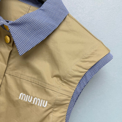 MIUMIU 26S SLEEVELESS DRESS STYLE 1081