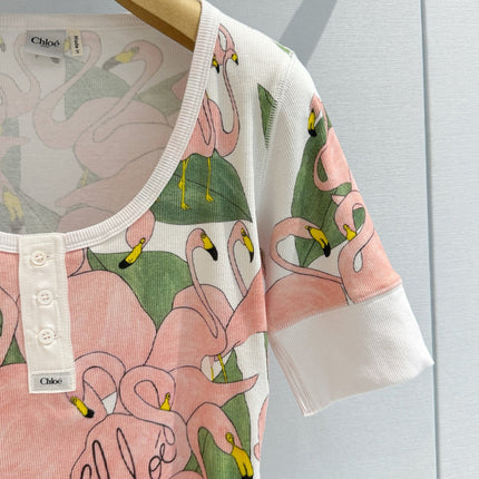 CHLOE 26S SHORT SLEEVE T-SHIRT STYLE 46