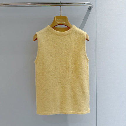 MIUMIU 26S BRUSHED WOOL VEST 1568
