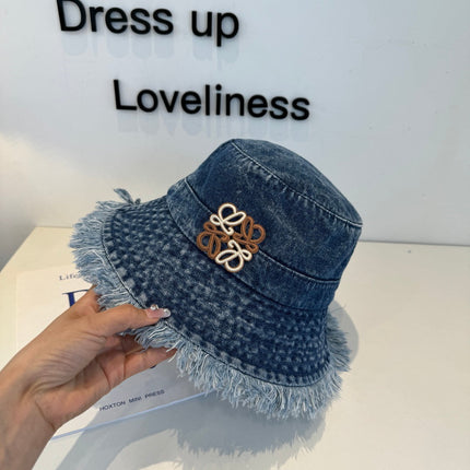 LOEWE 26S DENIM BUCKET HAT STYLE 179