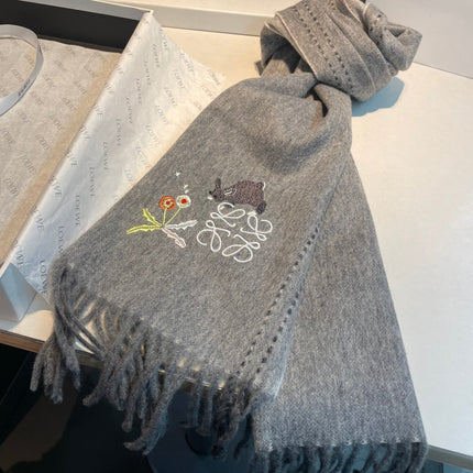 LOEWE 26S SCARF 180 IN CASHMERE 113780