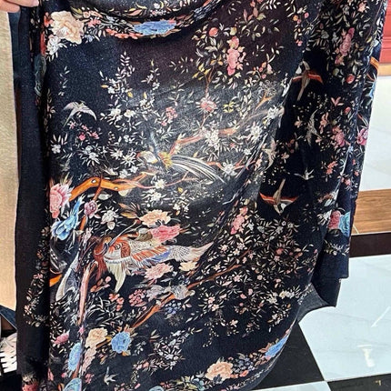 DIOR 26S SCARF 110CM IN WOOL & CASHMERE 300233