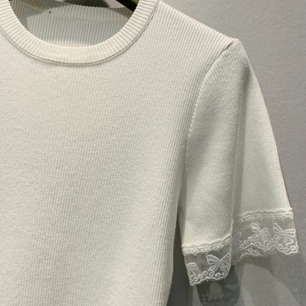 26S SHORT-SLEEVE KNITTED T-SHIRT 557