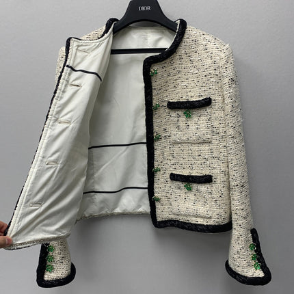 CHANEL 26S CROPPED TWEED JACKET 1746
