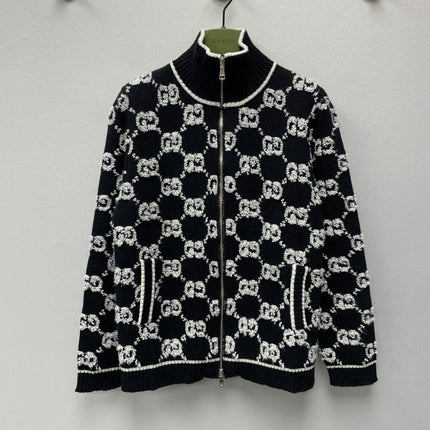 GUCCI 26S ZIP-UP SWEATER JACKET 583