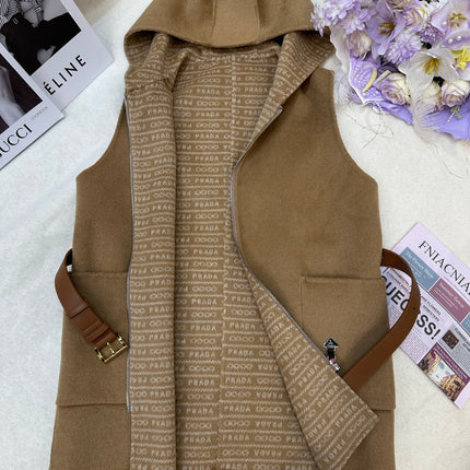 PRADA 25S WOOL VEST COAT 476