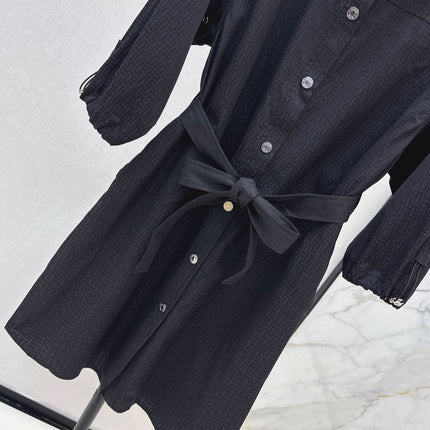 HERMES 26S HIGH NECK DRESS 517