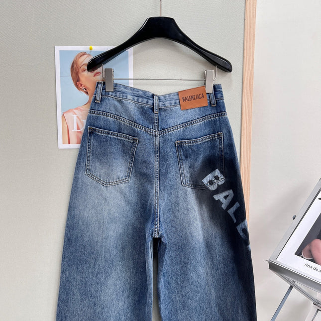 BALENCIAGA 26S WIDE LEG JEANS 007