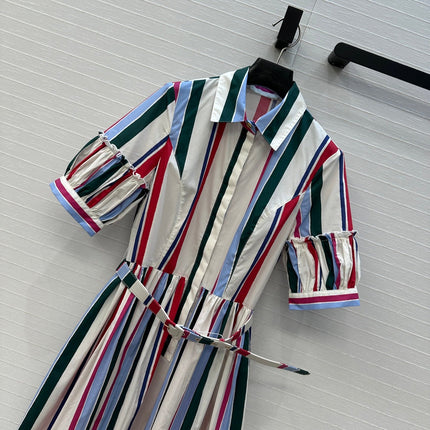 LA DOUBLEJ COTTON SHIRT DRESS 268353