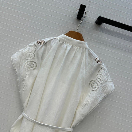 MAX MARA LINEN DRESS 268250