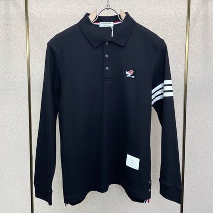 THOM 26S LONG-SLEEVE POLO 364