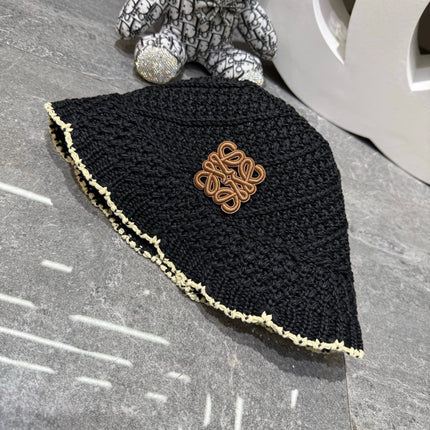 LOEWE 26S CROCHET BUCKET HAT STYLE 229