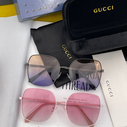 SQUARE FRAME SUNGLASSES G22201 IN METAL