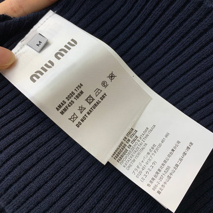 MIUMIU 26S ZIP-UP CARDIGAN 1571