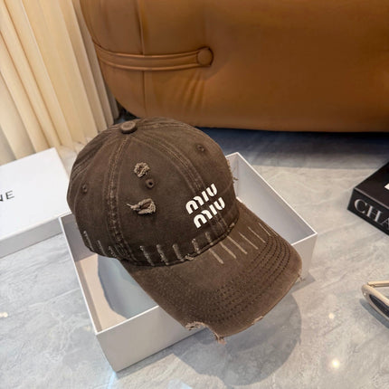 MIUMIU 26S BASEBALL CAP 342400