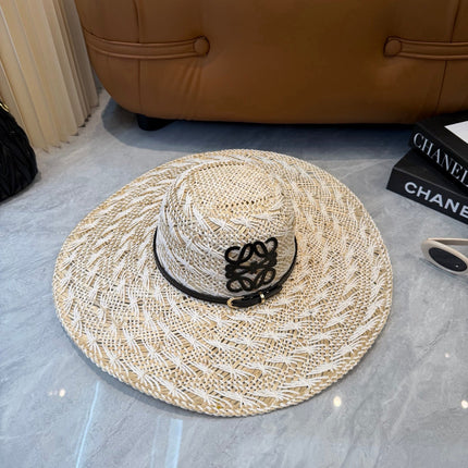 LOEWE 26S WIDE BRIM STRAW SUN HAT STYLE 069