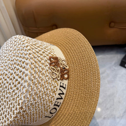 LOEWE 26S STRAW BOATER HAT STYLE 066
