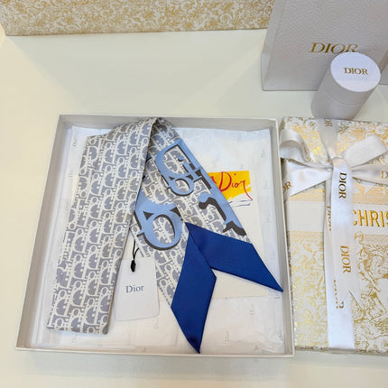 DIOR 26S SCARF 100CM IN SILK 289044