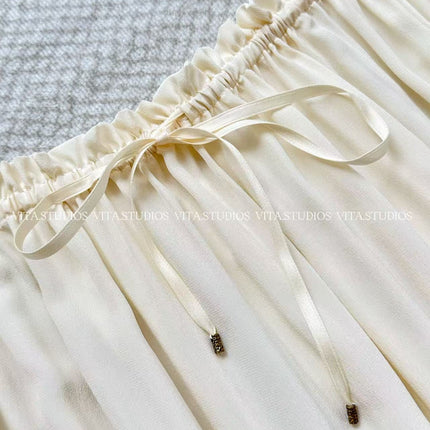 CHLOE 26S PLEATED MIDI SKIRT STYLE 42