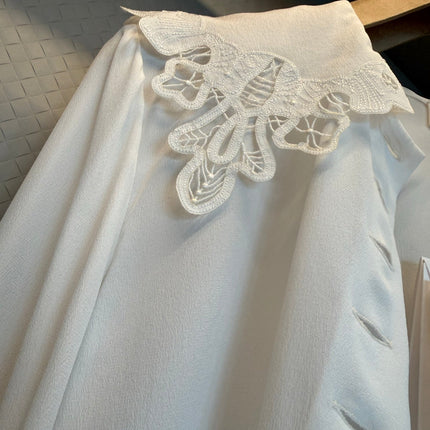 ELEGANT CHLOE WHITE BLOUSE