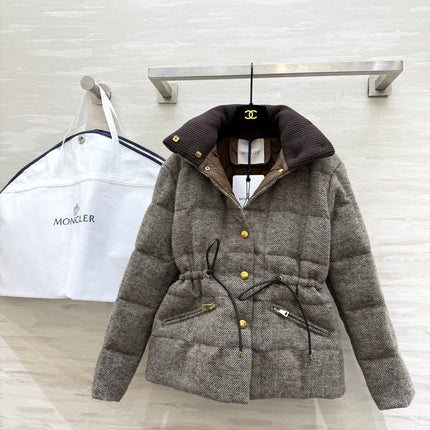 MONCLER 25S TWEED DOWN JACKET 307