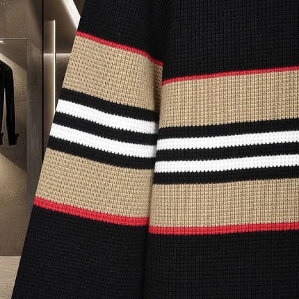 BURBERRY 26S LONG-SLEEVE KNIT POLO 555