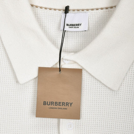BURBERRY 26S LONG-SLEEVE KNIT POLO 554