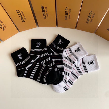 BURBERRY 26S ANKLE SOCKS 482767 (1 BOX)